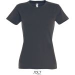 Damen T-Shirt - Imperial - Mausgrau S