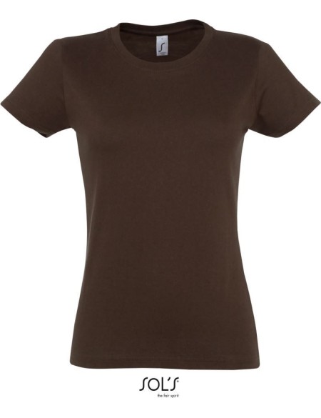 Damen T-Shirt - Imperial - Chocolate S