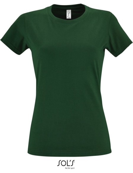 Damen T-Shirt – Imperial – Flaschengrün L