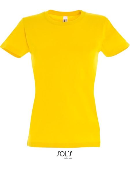 Damen T-Shirt - Imperial - Gold S