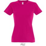 Damen T-Shirt – Imperial – Fuchsia S