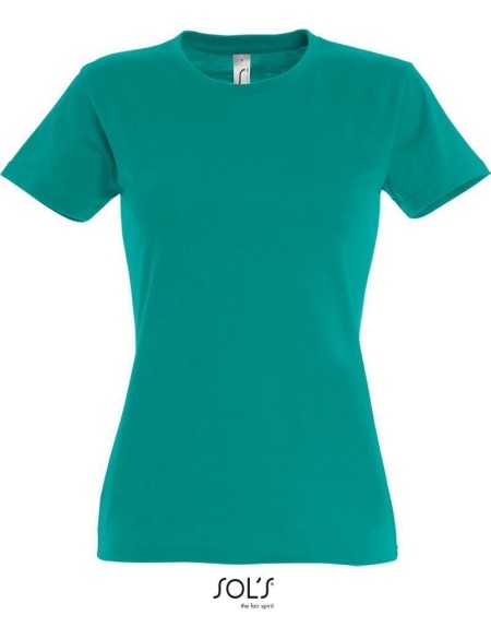 Damen T-Shirt – Imperial – Smaragd XXL