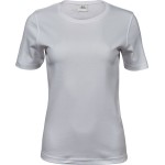 Damen-T-Shirt – Teejays Interlock – Weiß XXL