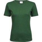 Damen T-Shirt - Teejays Interlock - Waldgrün XXL