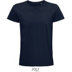 Herren-T-Shirt – Pioneer – Burgunderrot – Französische Marine XXL