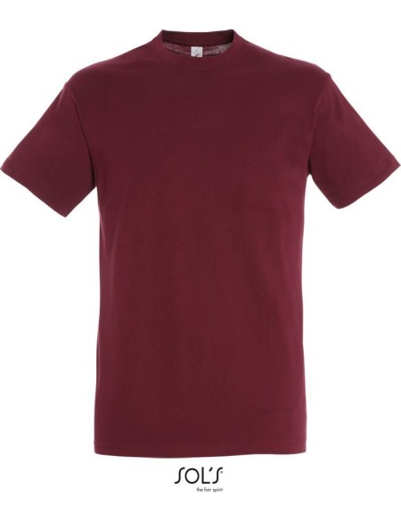 Herren T-Shirt - Regent - Burgunderrot S