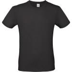 Herren-T-Shirt – B+C E150 – Schwarz XXL