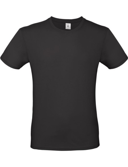 Herren-T-Shirt – B+C E150 – Schwarz XXL