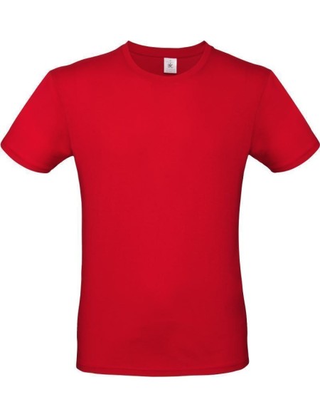 Herren-T-Shirt – B+C E150 – Feuerrot 3XL