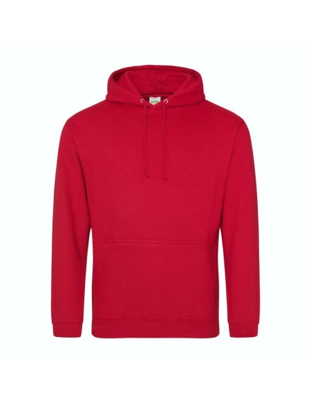 Herren-Sweatshirt JustHoods - Feuerrot XS