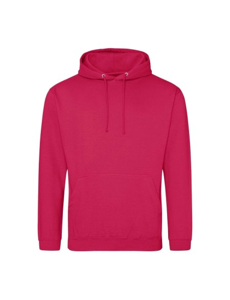 Herren-Sweatshirt JustHoods - Lippenstift rosa M
