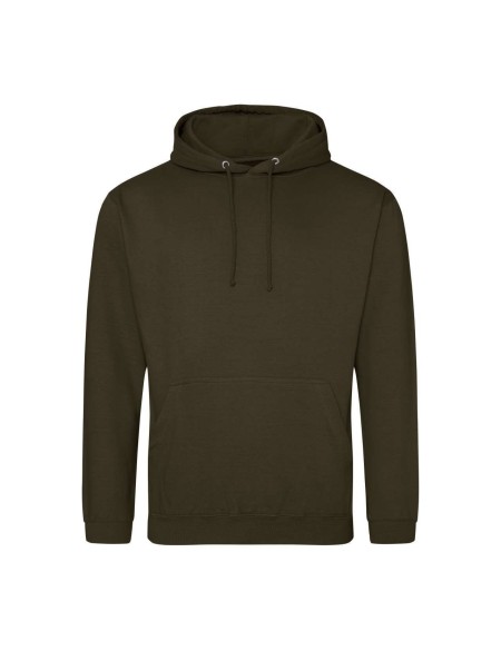 Herren-Sweatshirt JustHoods - Olivgrün XL