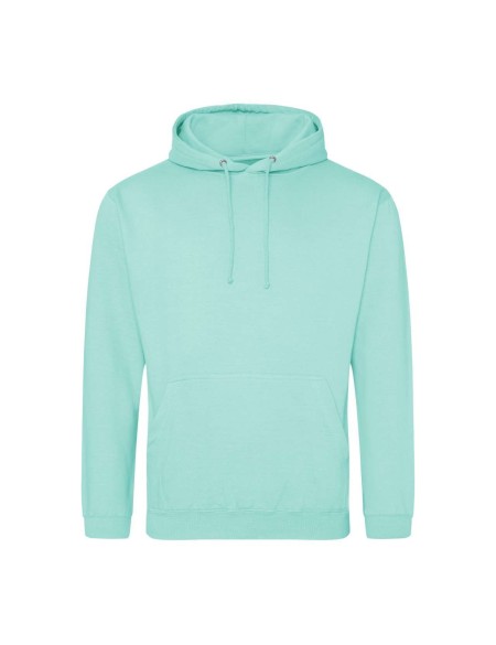 JustHoods Herren Kapuzenpullover - Peppermint S