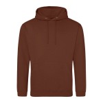 JustHoods Herren Kapuzenpullover - Red Rust M