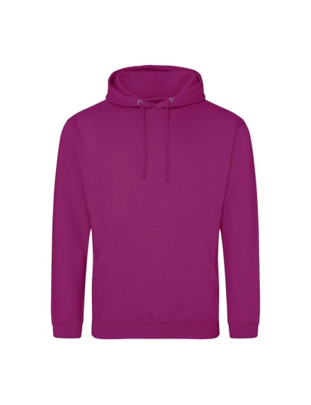 JustHoods Herren-Sweatshirt – Festival Fuchsia XS