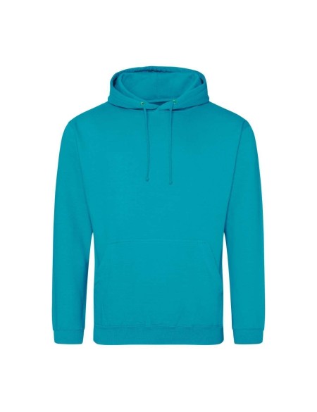 Herren-Sweatshirt JustHoods - Lagunenblau XL