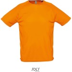 Sport-T-Shirt für Herren SPORTS - Neonorange L