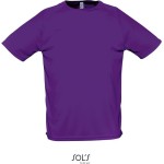 Sport-T-Shirt für Herren SPORTS - Dunkellila M