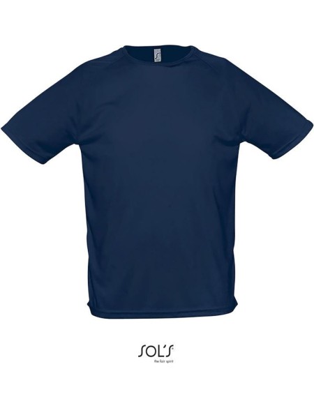 Sport-T-Shirt für Herren SPORTS - Französische Marine XS