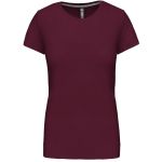Damen T-Shirt Kariban K380 - Burgunderrot 3XL