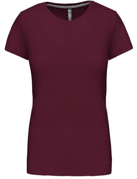 Damen T-Shirt Kariban K380 - Burgunderrot S