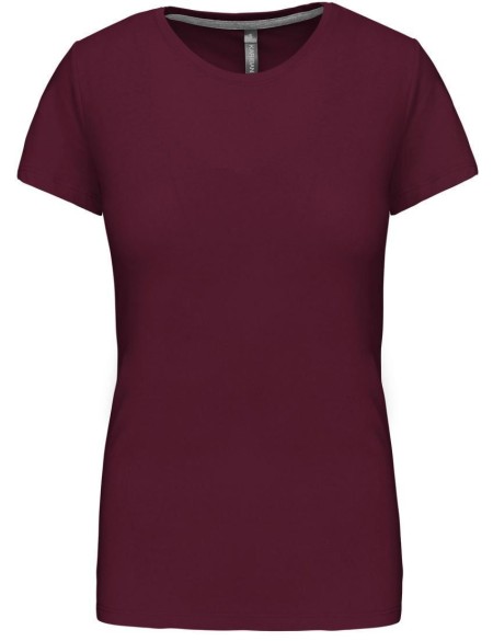 Damen T-Shirt Kariban K380 - Burgunderrot 3XL