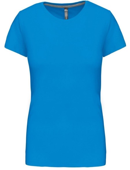 Damen T-Shirt Kariban K380 - Tropisches Blau XXL