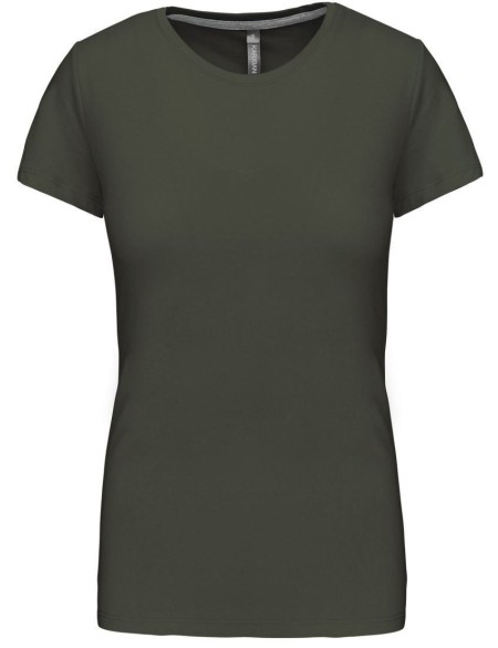 Damen-T-Shirt Kariban K380 – Dunkelkhaki XL