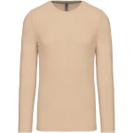 Herren-T-Shirt – Kariban K359 mit langen Ärmeln – Hellsand XXL