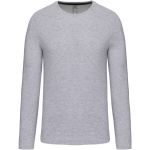 Herren-T-Shirt – Kariban K359 mit langen Ärmeln – Oxford-Grau XXL
