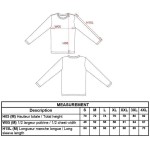 Herren-T-Shirt – Kariban K359 mit langen Ärmeln – Weiß XL