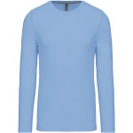 Herren-T-Shirt – Kariban K359 Langarm – Himmelblau S