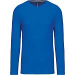 Herren-T-Shirt – Kariban K359 mit langen Ärmeln – Hellkönigsblau S