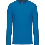 Herren-T-Shirt – Kariban K359 mit langen Ärmeln – Tropisches Blau L