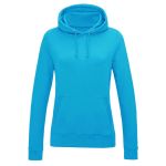 Damen-Sweatshirt JustHoods - Hawaiiblau XL
