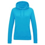 Damen-Sweatshirt JustHoods - Hawaiiblau L