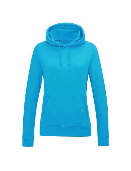 Damen-Sweatshirt JustHoods - Hawaiiblau XL