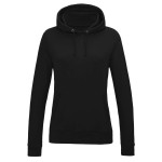 Damen-Sweatshirt JustHoods - Schwarzer Rauch L