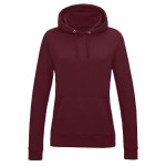 JustHoods Damen-Sweatshirt – Burgunderrot M