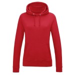 Damen-Sweatshirt JustHoods - Feuerrot XXL