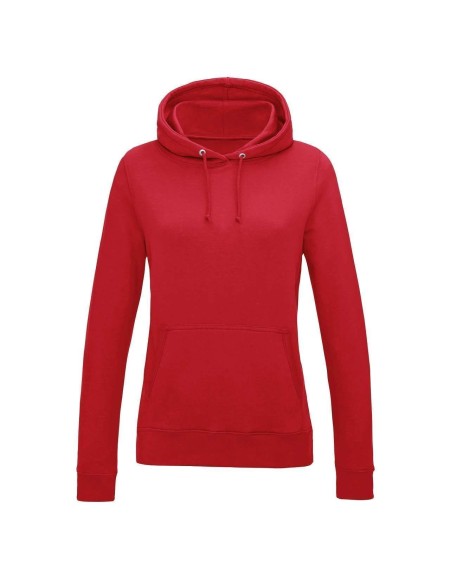 Damen-Sweatshirt JustHoods - Feuerrot XXL