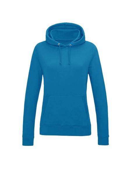 Damen-Sweatshirt JustHoods - Saphirblau S