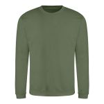JustHoods Unisex Hoodie - Erdiges Grün M