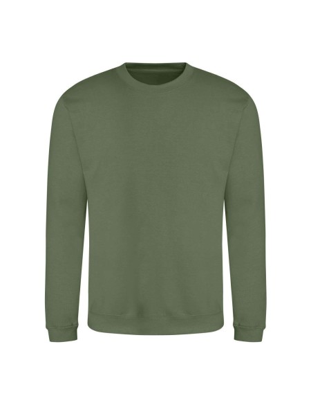 JustHoods Unisex Hoodie - Erdiges Grün M