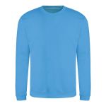 JustHoods Unisex-Kapuzenpullover – hawaiianisches Blau XS