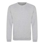 Unisex Kapuzenpullover ohne Kapuze JustHoods - Heather grey XXL