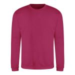 Unisex-Hoodie ohne Kapuze JustHoods - Pink XL