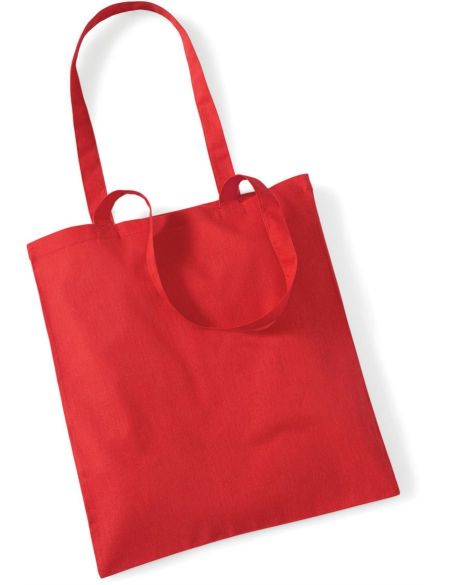 Baumwolltasche W101 - Leuchtendes Rot