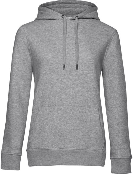 Damen Kapuzenpullover KING Hooded - Heather grey S
