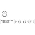 Damen-Kapuzenpullover KING Hooded - Grauer Nebel XL